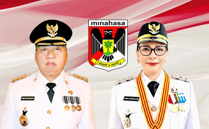 Bupati dan Wakil Bupati Manado Periode 2025-2030